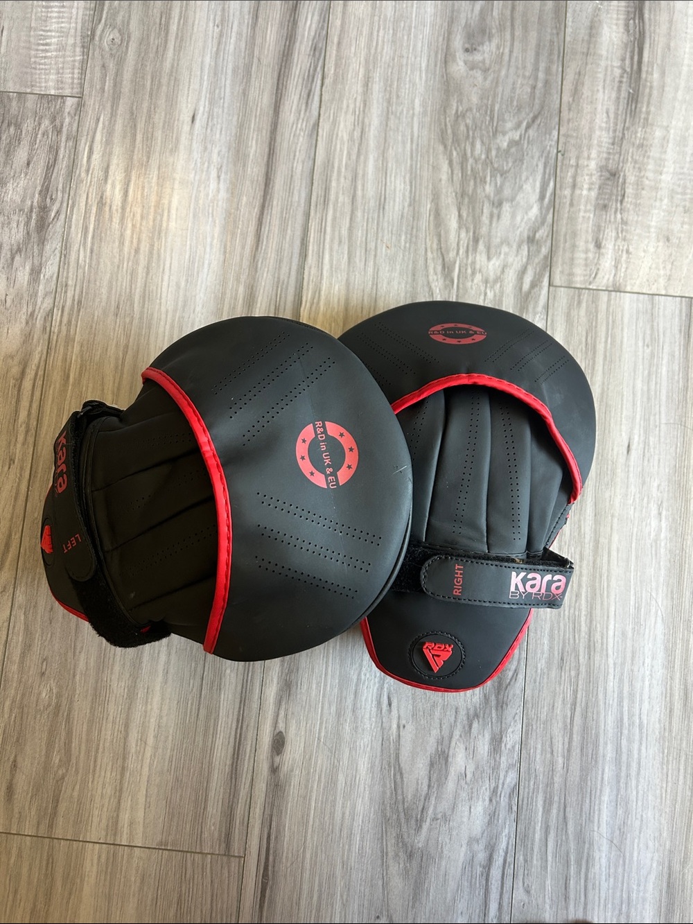 Kara by RDX Black and Red focus pads